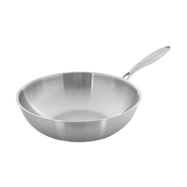 Wok nerūsējošā tērauda panna ø 30 cm Steela – Orion-image-2