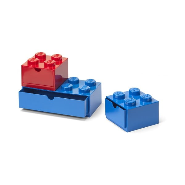 Plastmasas uzglabāšanas kastes bērniem (3 gab.) Multi–Pack – LEGO®