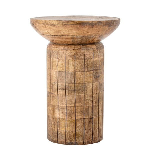 Mango masīvkoka apaļš sānu galdiņš ø 30 cm Yasme – Bloomingville