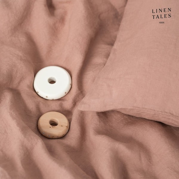 Bērnu gultas veļa vienvietīgai gultai 140x200 cm – Linen Tales-image-4