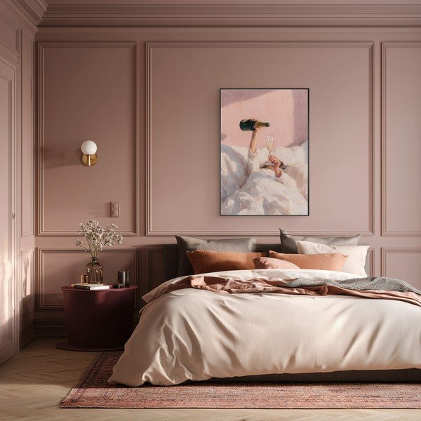Drukāta glezna ar rāmi/uz audekla 70x100 cm Lazy Sunday – Styler-image-2