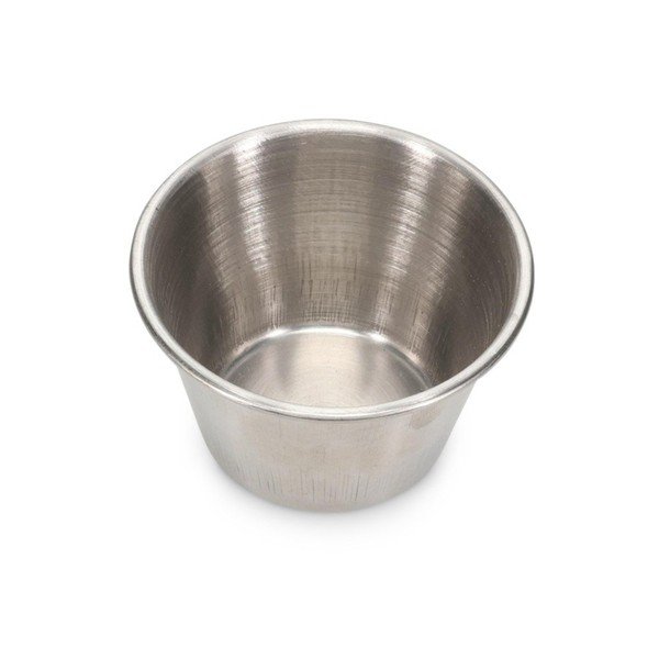 Sudraba krāsas metāla servēšanas bļodiņa 110 ml Serve – BonBistro-image-2