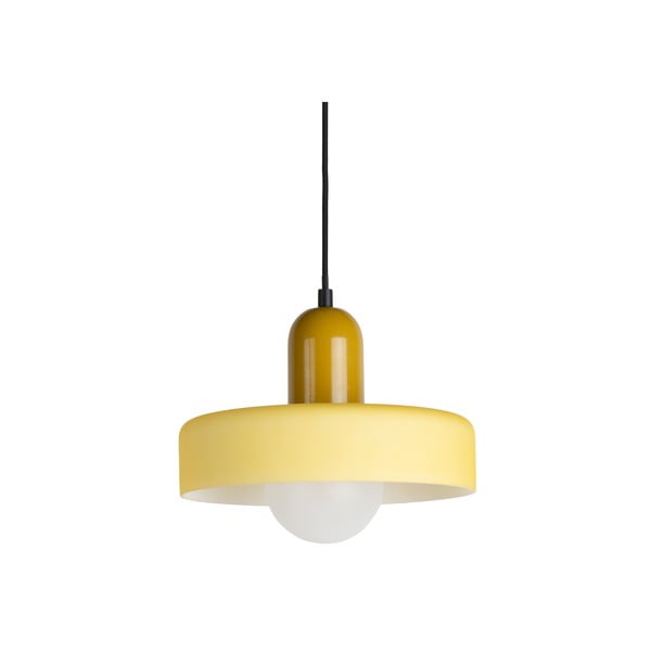 Dzeltena piekaramā lampa ø 25 cm Opaco Grato – Leitmotiv-image-2