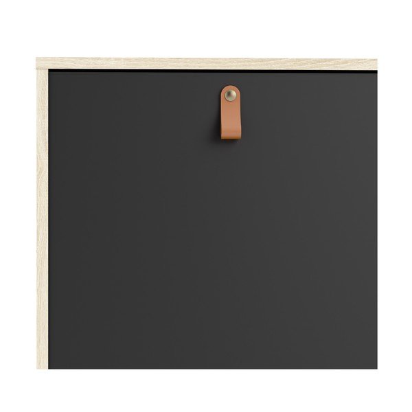 Melna kumode Tvilum Stubbe, 147 x 87 cm-image-4