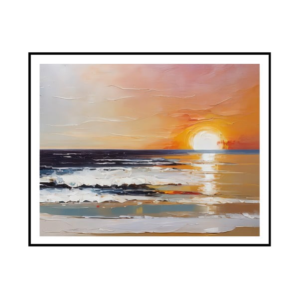 Glezna 40x50 cm Sunset on the Beach