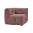 Tumši rozā dīvāna modulis Kleber – Bobochic Paris