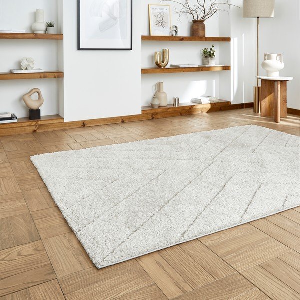 Gaiši pelēks paklājs 160x230 cm Ideal Shaggy – Think Rugs-image-2