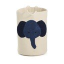 Ziloņkaula krāsas tekstila bērnu rotaļlietu grozs ø 35x50 cm Tandani – Kave Home