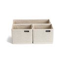 Tekstila atvilktnes organizatori (3 gab.) Soft Storage – Bigso