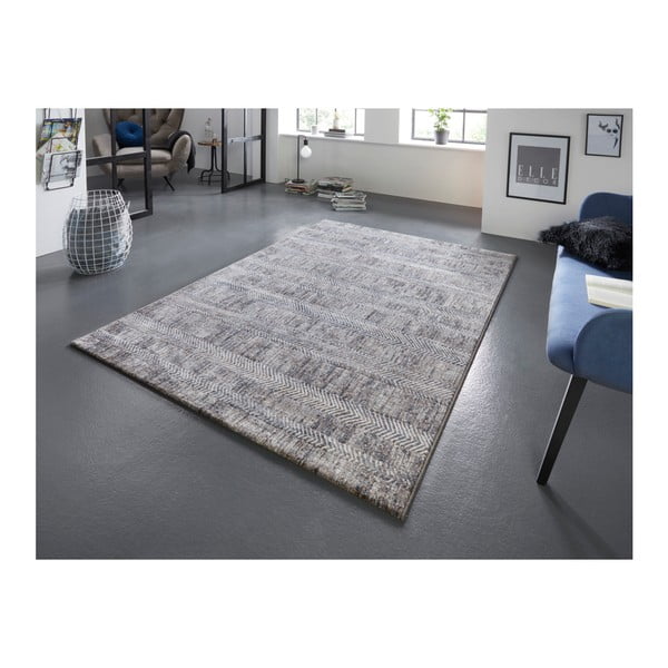 Zili pelēks paklājs Elle Decoration Arty Gonesse, 120 x 170 cm-image-1