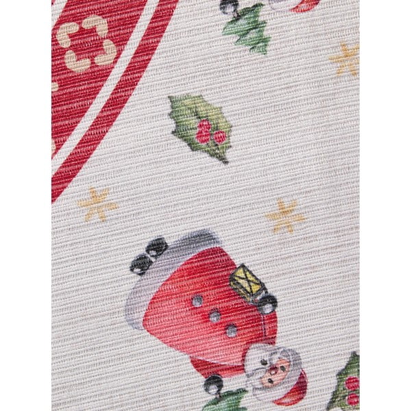 Sarkans apaļš paklājs ar Ziemassvētku motīvu ø 160 cm Toy's Delight Santa Claus – Villeroy&Boch-image-4
