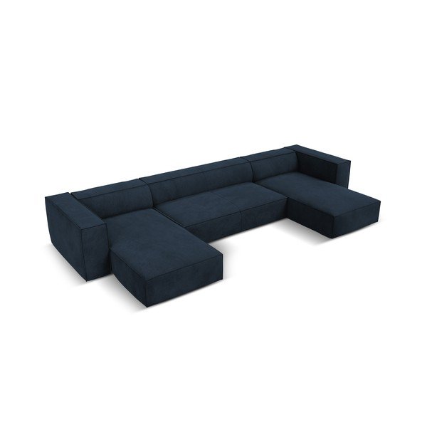 Tumši zils stūra dīvāns (U veida) Madame – Windsor & Co Sofas-image-2