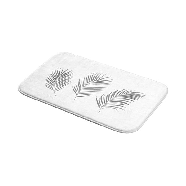 Balts/sudraba krāsas vannas istabas paklājiņš 45x75 cm Orbella – douceur d'intérieur-image-4