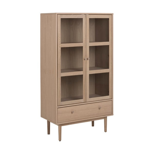 Vitrīna ar ozolkoka imitāciju 80x145 cm Aston – Actona-image-2