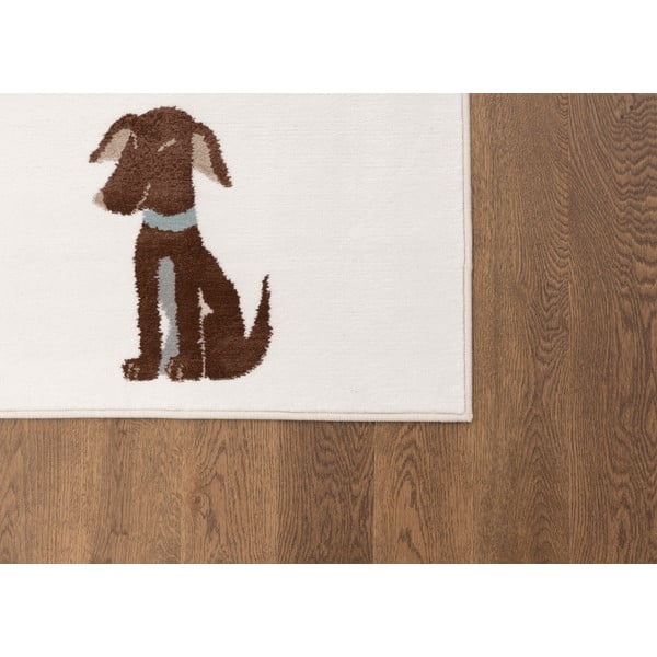 Ziloņkaula krāsas bērnu paklājs 80x150 cm Dogsie Pearl – FD-image-3