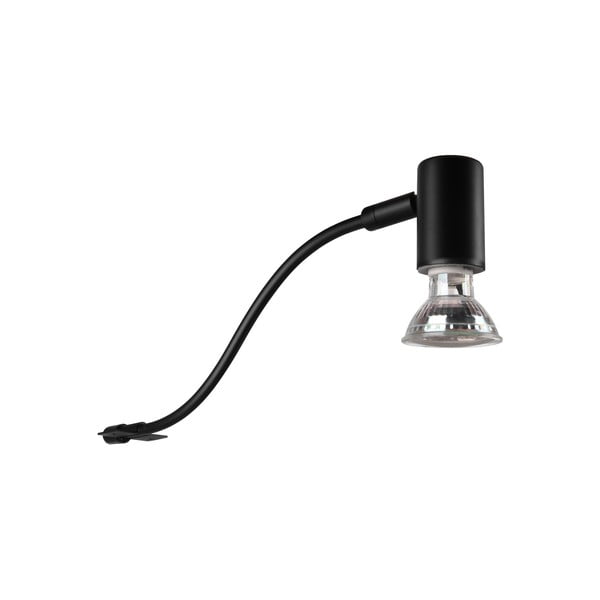 Matēts melns sienas gaismeklis (garums 34 cm) Giada – Trio-image-4