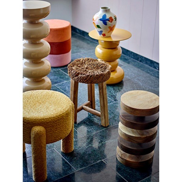 Metāla apaļš sānu galdiņš ø 41 cm Olonne – Bloomingville-image-3