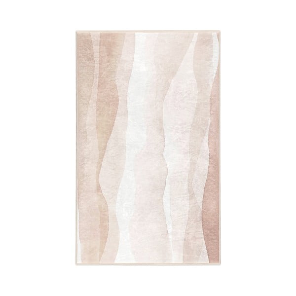 Krēmkrāsas mazgājams paklājs 80x150 cm Komodo Beach – Mila Home