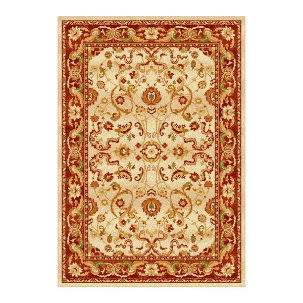 Oranžs un bēšs paklājs Universal Madras, 160 x 230 cm