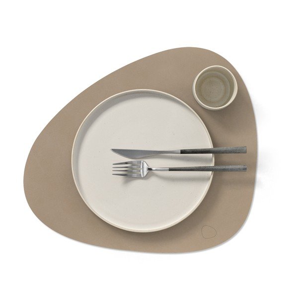 Galda paliktnis no ekoloģiskās ādas 37x44 cm Curve L Nupo – LIND DNA-image-1