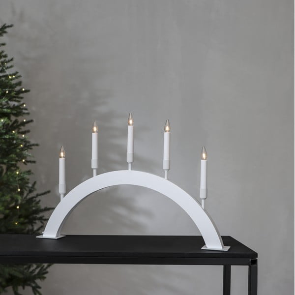 Balts Ziemassvētku gaismas dekors Vind – Star Trading-image-1