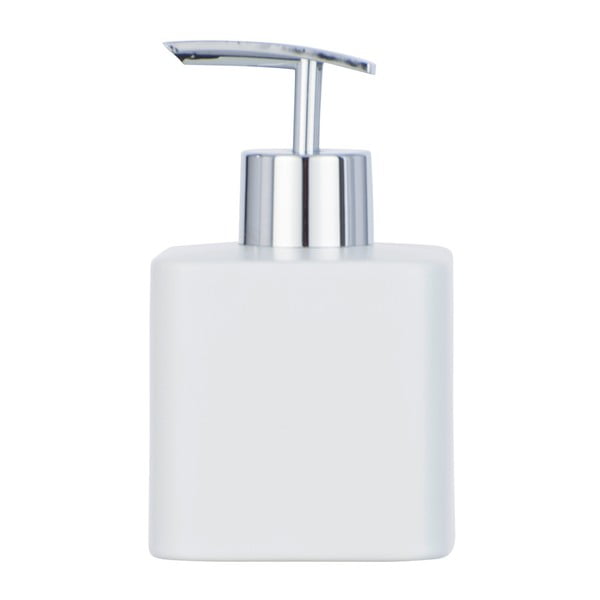 Balts keramikas ziepju dozators 290 ml Hexa – Wenko-image-2