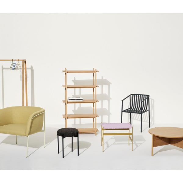 Melns metāla dārza atpūtas krēsls Villa – Hübsch-image-2