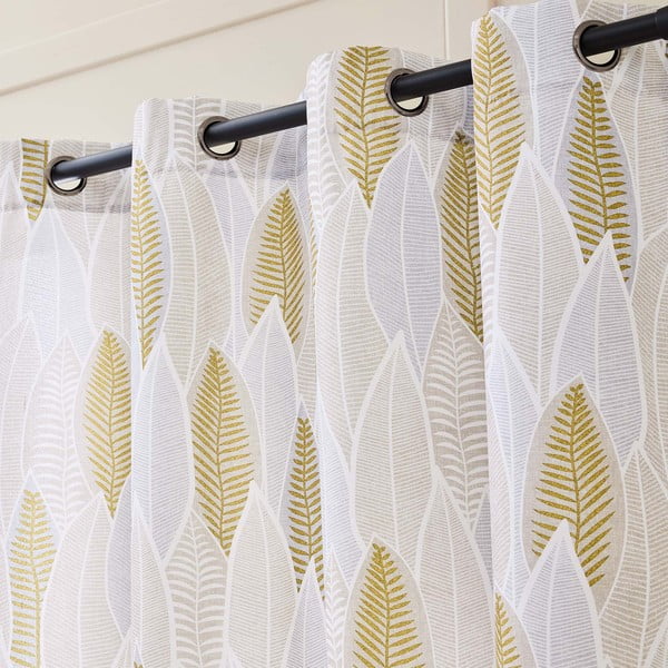 Bēšs/zelta krāsas aizkars 140x260 cm Kim – douceur d'intérieur-image-2