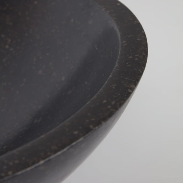 Melna teraco izlietne Kave Home Sunday, ø 40 cm-image-3