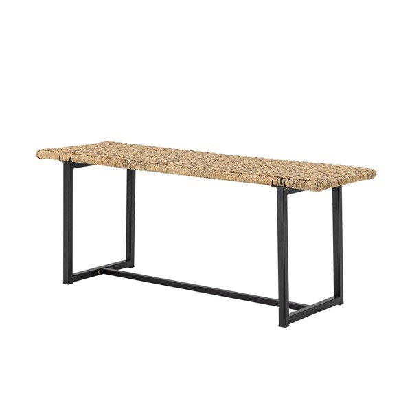 Dabīga toņa rotangpalmas dārza sols Adilly – Bloomingville-image-2