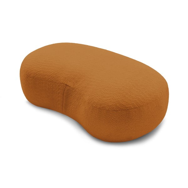 Sinepju dzeltens buklē auduma pufs Saint-Germain – Bobochic Paris-image-4