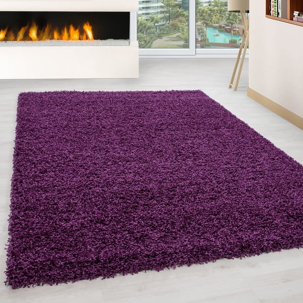 Tumši violets paklājs 80x150 cm Life – Ayyildiz Carpets-image-1