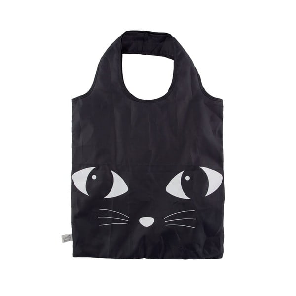Salokāms iepirkumu maisiņš Sass & Belle Black Cat