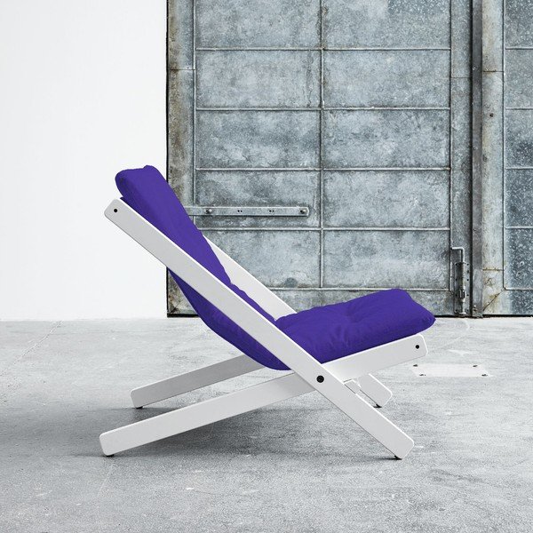 Saliekamais krēsls Karup Boogie White/Violet-image-1