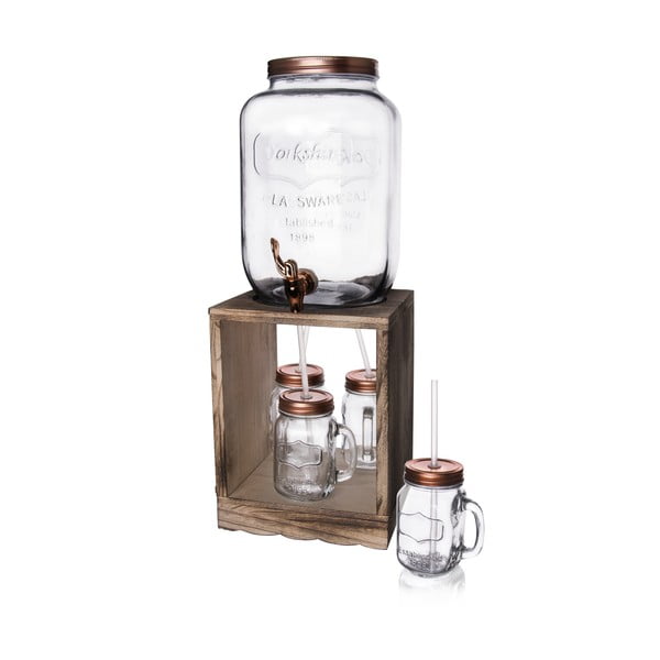 Limonādes trauks ar glāzi 8,8 l – Orion-image-1