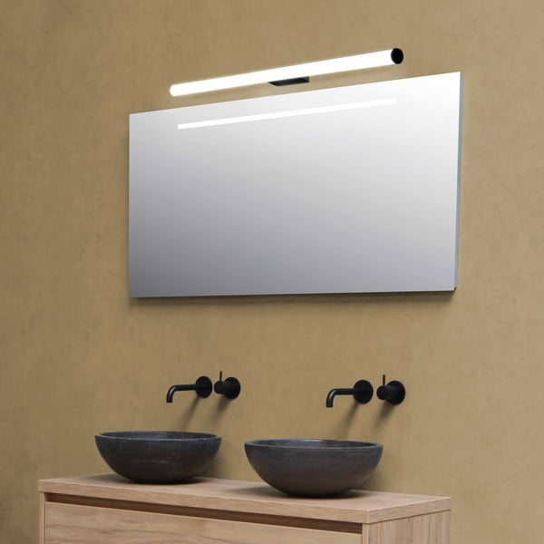 Melna sienas lampa SULION Caspio, garums 90 cm-image-2