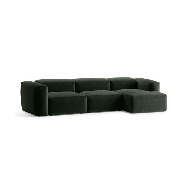 Zaļš stūra dīvāns (ar labo stūri/ar zvilni) Bergamo – Cosmopolitan Design-image-2