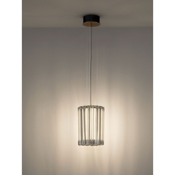 Misiņa krāsas tērauda LED piekaramā lampa ar regulējamu spilgtumu ø 22 cm Nol – Nova Luce-image-3