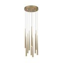 Zelta krāsas LED piekaramā lampa ø 30 cm Cala – Trio Select