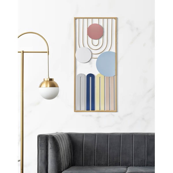Metāla sienas dekors 37x84 cm Colorful – Mauro Ferretti-image-2