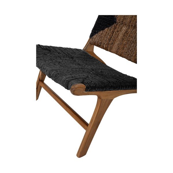 Melni brūns krēsls ar pinumu Grant – Bloomingville-image-4