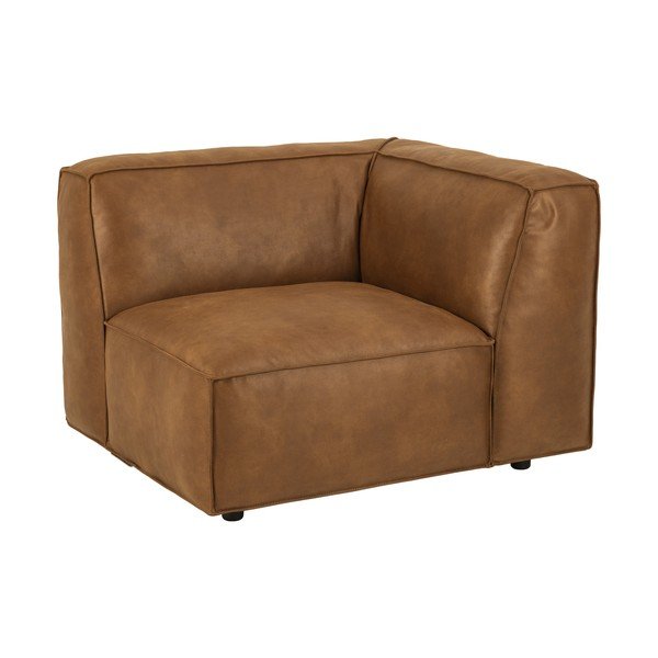 Konjakbrūns modulārais dīvāns (ar labo stūri) Fairfield Kentucky – Bonami Selection-image-3