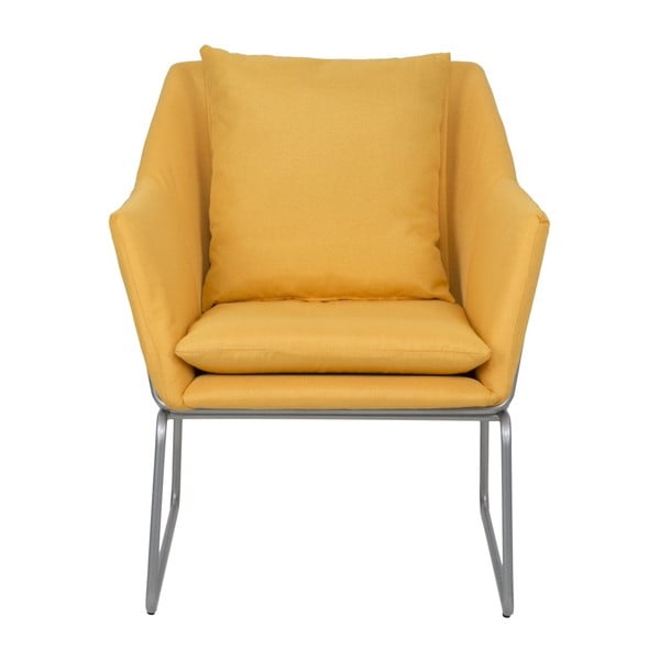 Mauro Ferretti Confort dzeltens krēsls