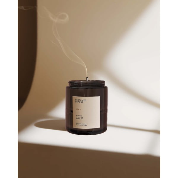 Aromātiskā sojas vaska svece Slavic Edition: #88 Linden, Moss, Hibiscus – Perfumed Prague-image-3