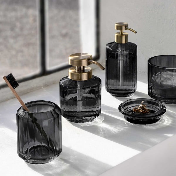 Melns stikla trauks zobu birstei Vision – Mette Ditmer Denmark-image-2