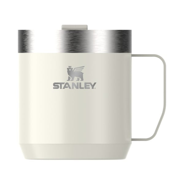 Krēmkrāsas nerūsējošā tērauda termokrūze 350 ml Stay-Hot Camp Mug Cream Gloss – Stanley