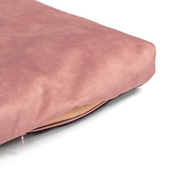 Rozā matracis suņiem no eko ādas 90x110 cm SoftPET Eco XXL – Rexproduct-image-4