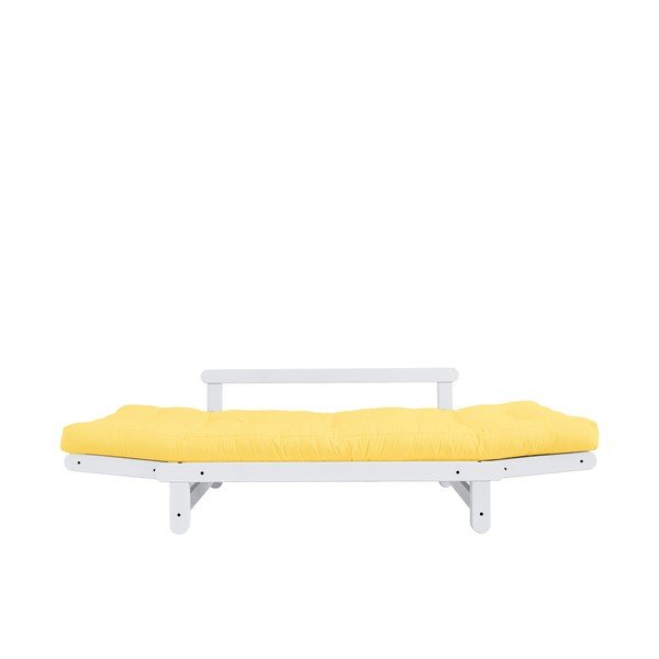 Izvelkamais dīvāns Karup Design Beat White/Yellow-image-4