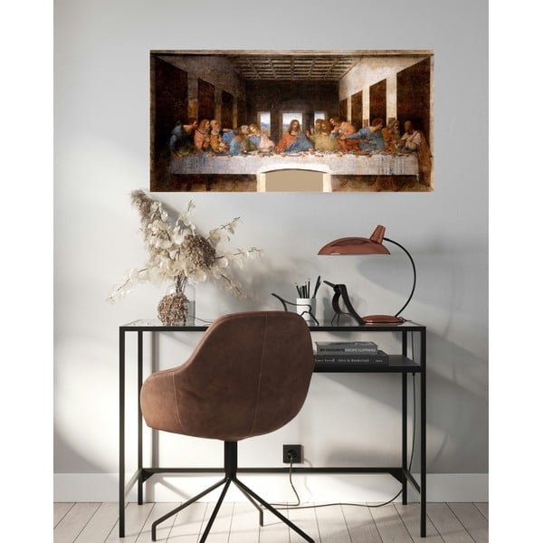 Gleznas reprodukcija Leonardo da Vinci – The Last Supper, 80 x 40 cm-image-1