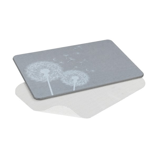 Pelēks diatomīta vannas istabas paklājiņš 39x60 cm Astera – Wenko-image-2